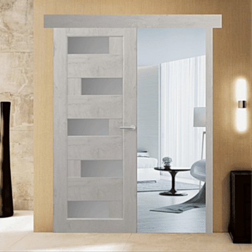 Раздвижная дверь ГАВАНА, CPL-покрытие (ст. матовое)